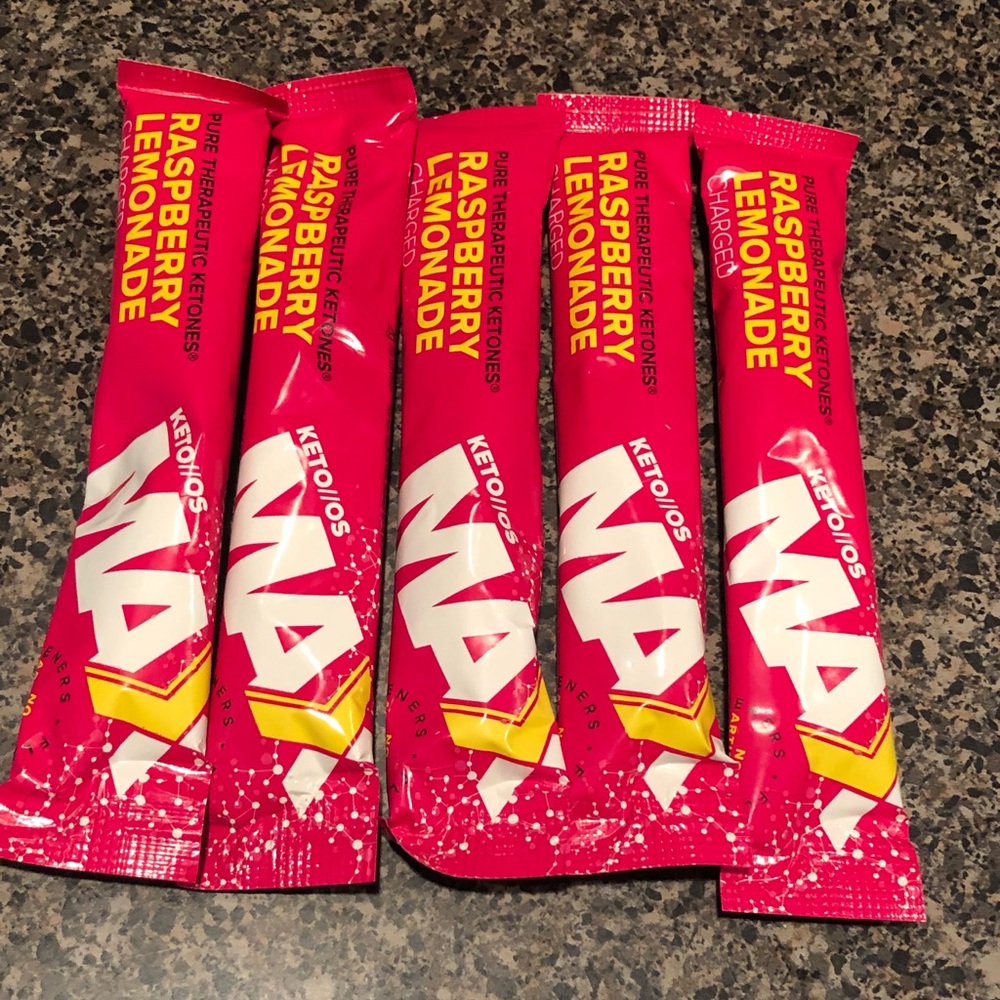 5 pack Keto OS Raspberry Lemonade